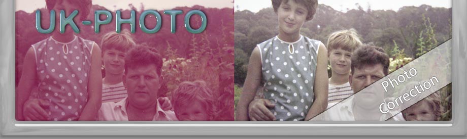 Photo restoration banner