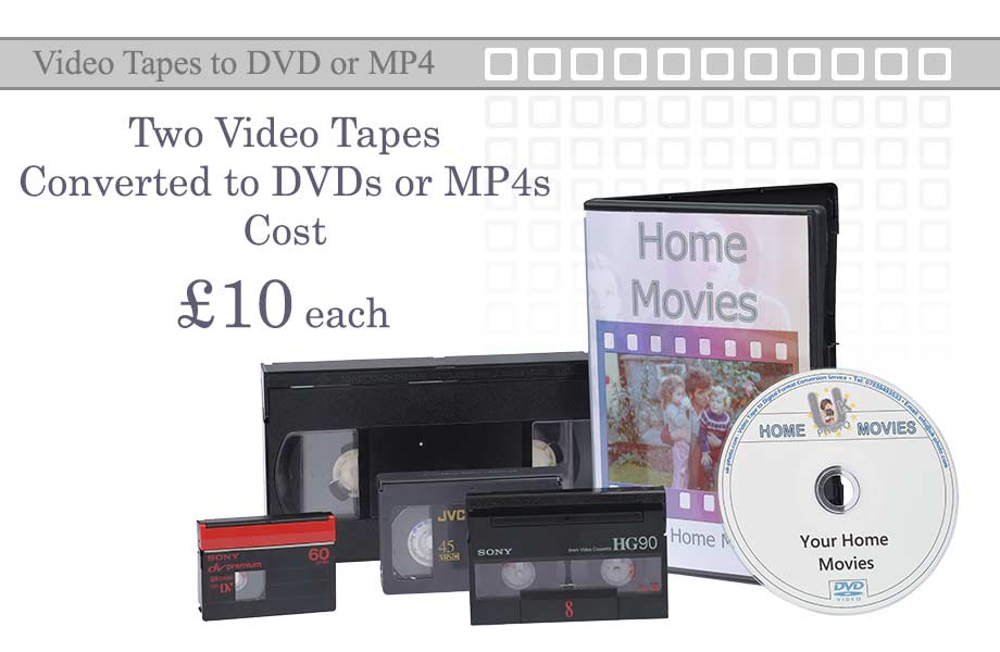 Two Tapes £10 Each